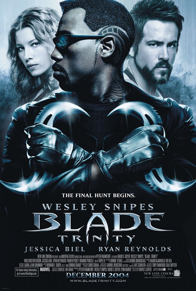 Blade: Trinity - Plakáty