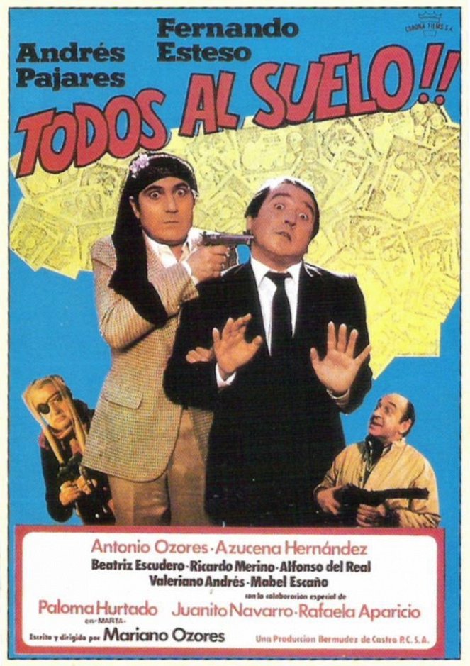 Todos al suelo - Plakáty