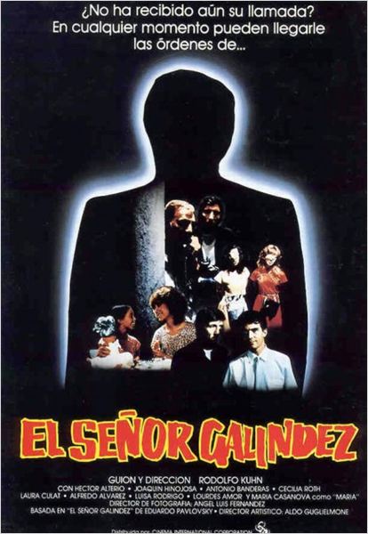 El señor Galíndez - Plakáty