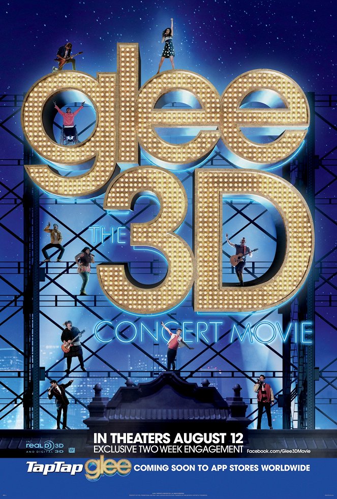 Glee Live! 3D - Plakáty