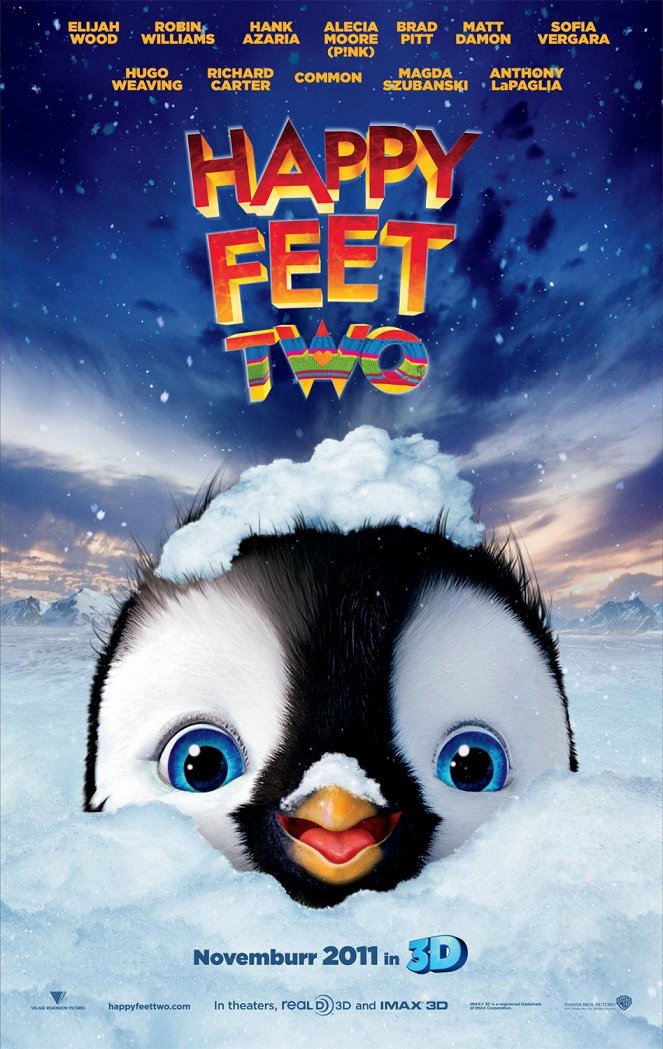 Happy Feet 2 - Plakáty