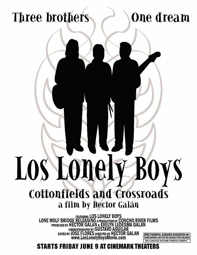 Los Lonely Boys: Cottonfields and Crossroads - Plakáty