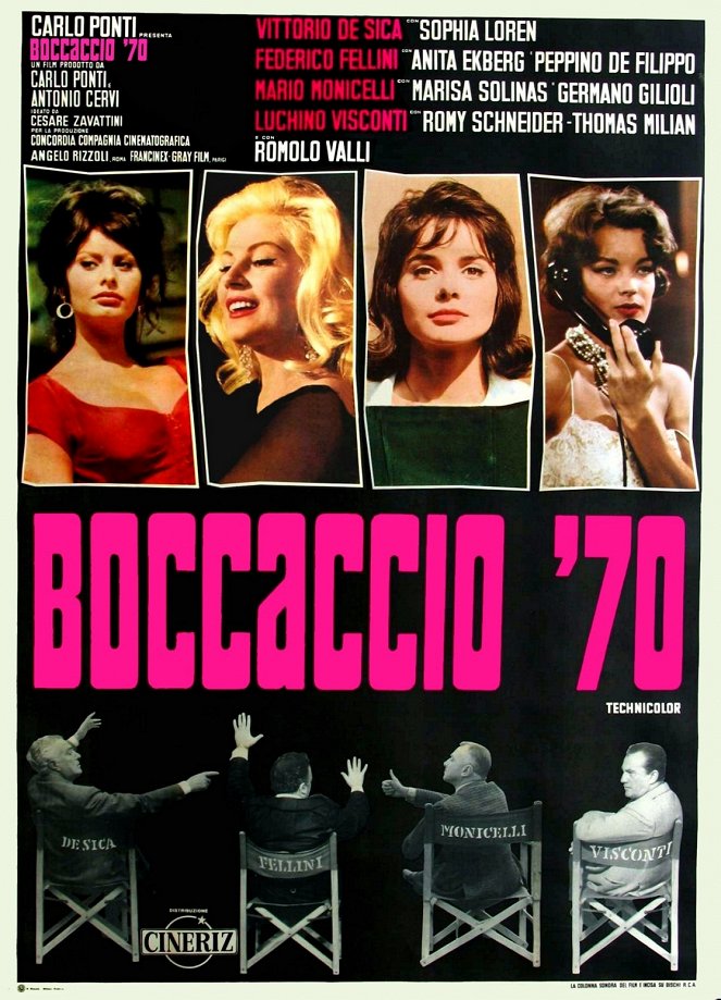 Boccaccio '70 - Plakáty