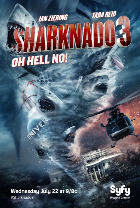 Žraločí tornádo 3 - Plakáty