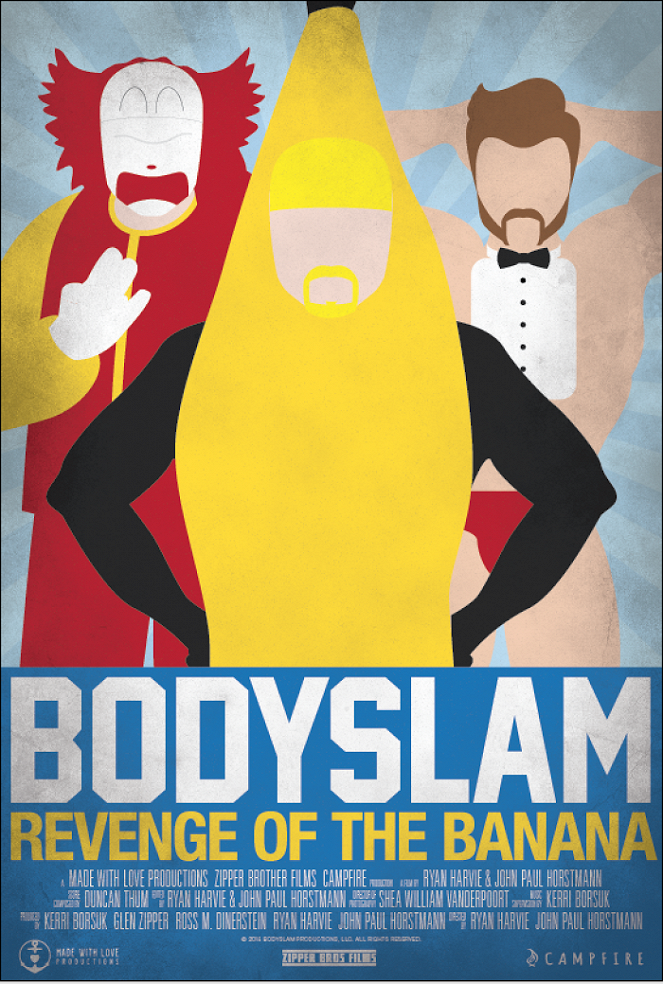 Bodyslam: Revenge of the Banana! - Plakáty