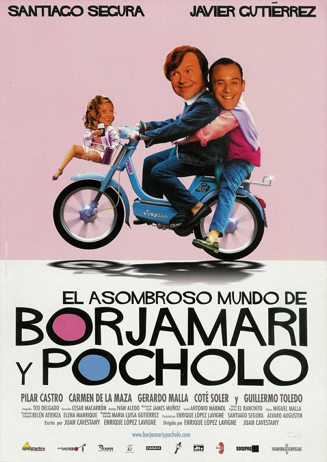 El asombroso mundo de Borjamari y Pocholo - Plakáty