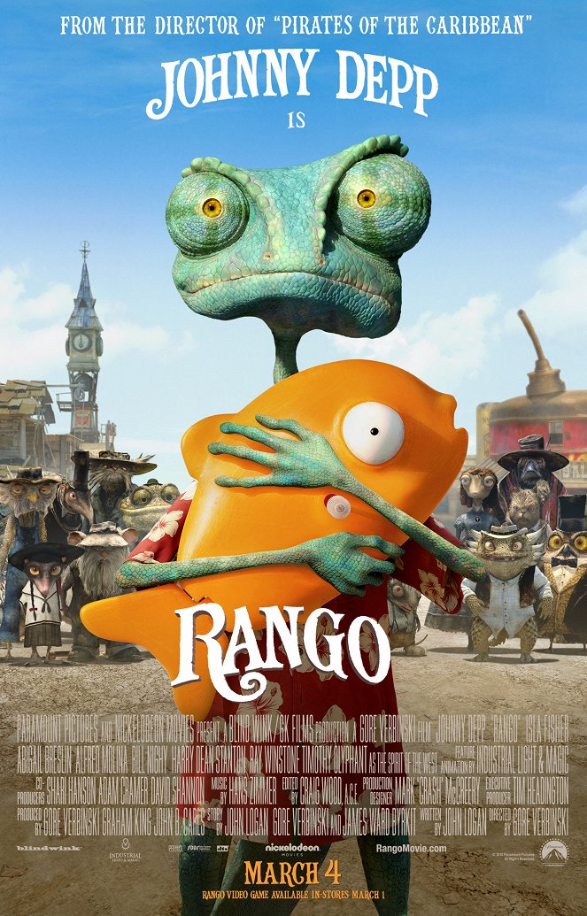 Rango - Plakáty