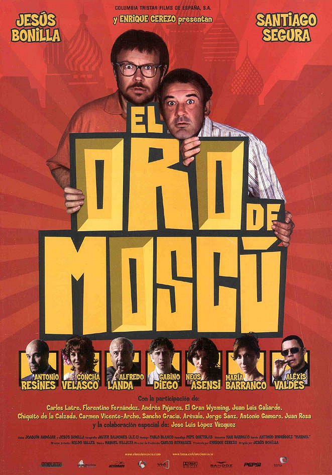 El oro de Moscú - Plakáty