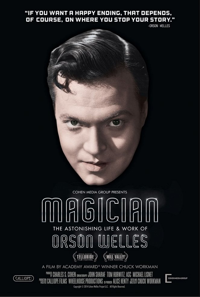 Magician: The Astonishing Life and Work of Orson Welles - Plakáty