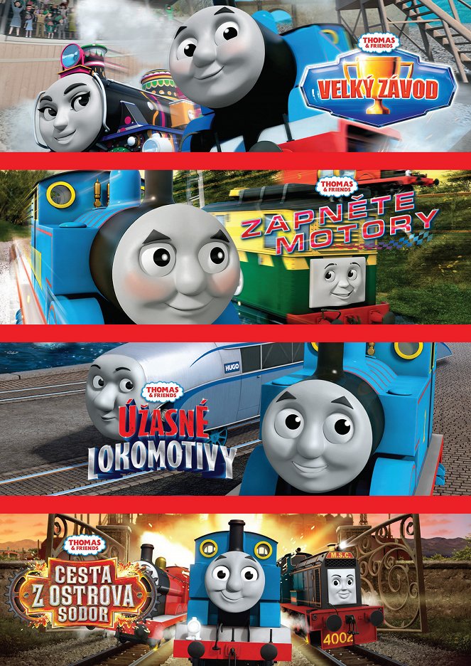 Mašinka Tomáš: Úžasné lokomotivy - Plakáty
