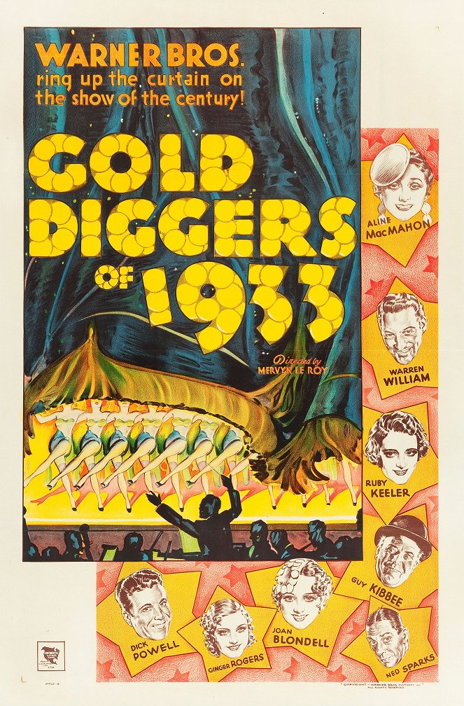 Zlatokopové z roku 1933 - Plakáty