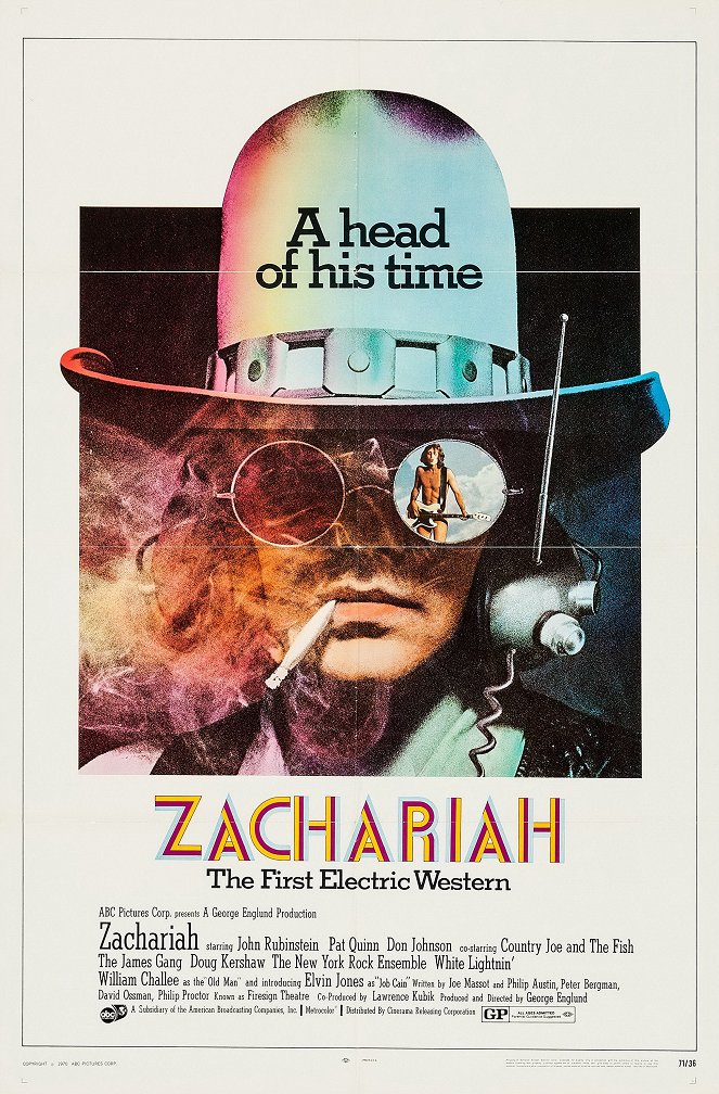 Zachariah - Plakáty