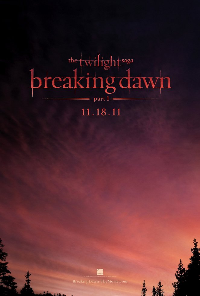 Twilight sága: Rozbřesk - 1. část - Plakáty