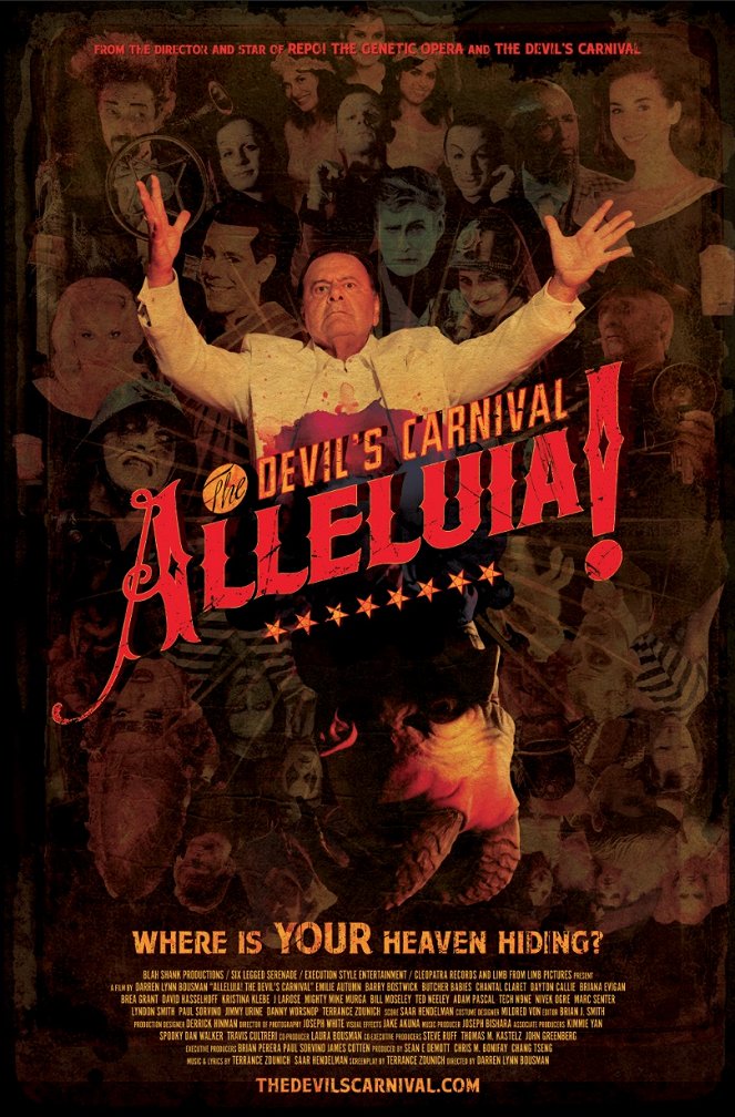 Alleluia! The Devil's Carnival - Plakáty