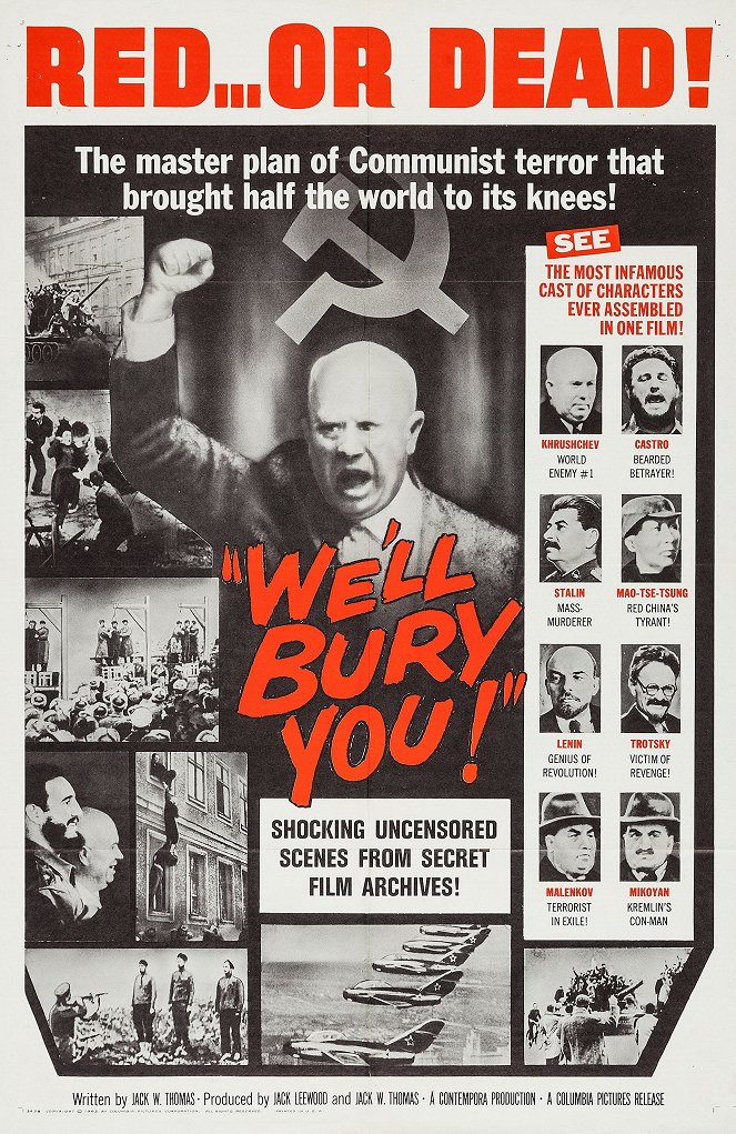 We'll Bury You! - Plakáty