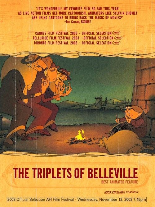 Trio z Belleville - Plakáty