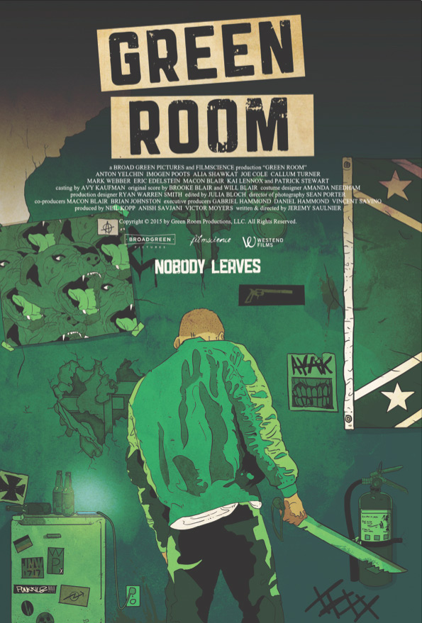 Green Room - Plakáty