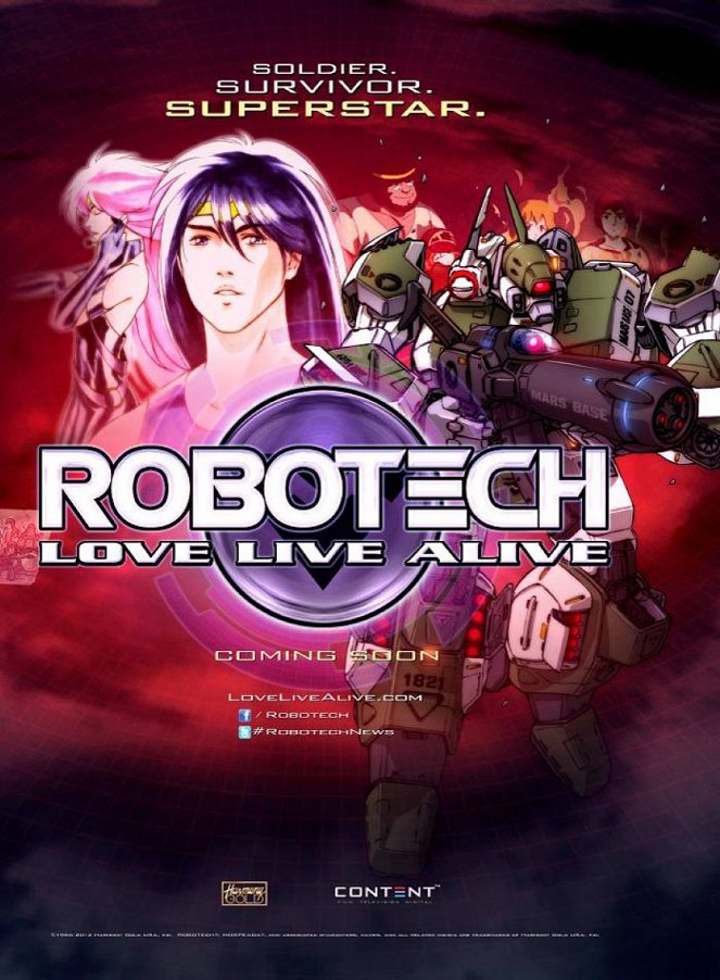 Robotech: Love Live Alive - Plagáty