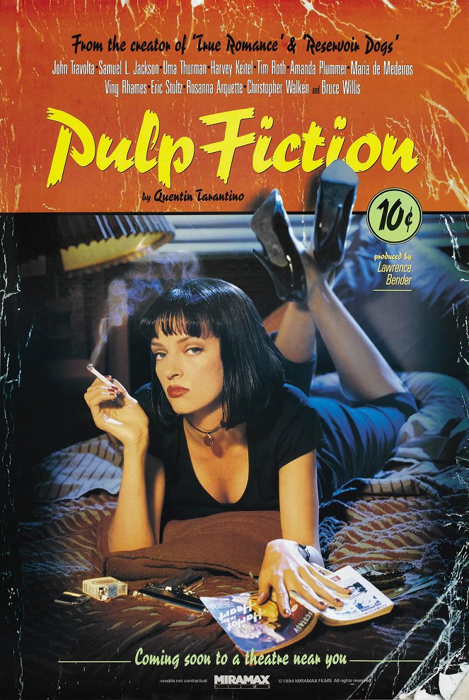 Pulp Fiction: Historky z podsvětí - Plakáty