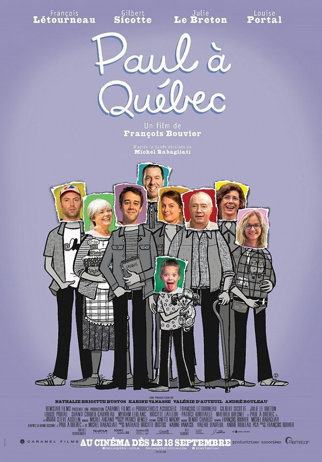 Paul à Québec - Plakáty
