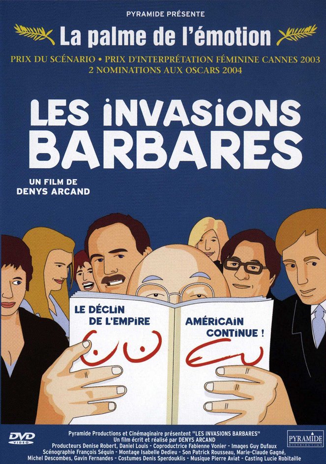 Invaze barbarů - Plakáty
