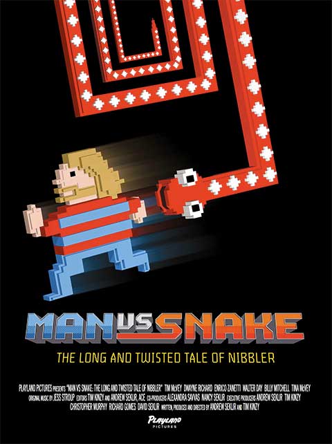 Man vs Snake: The Long and Twisted Tale of Nibbler - Plakáty