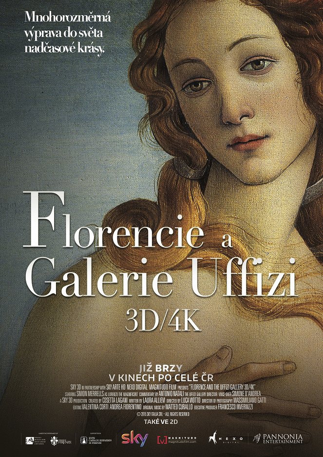 Florencie a galerie Uffizi - Plakáty