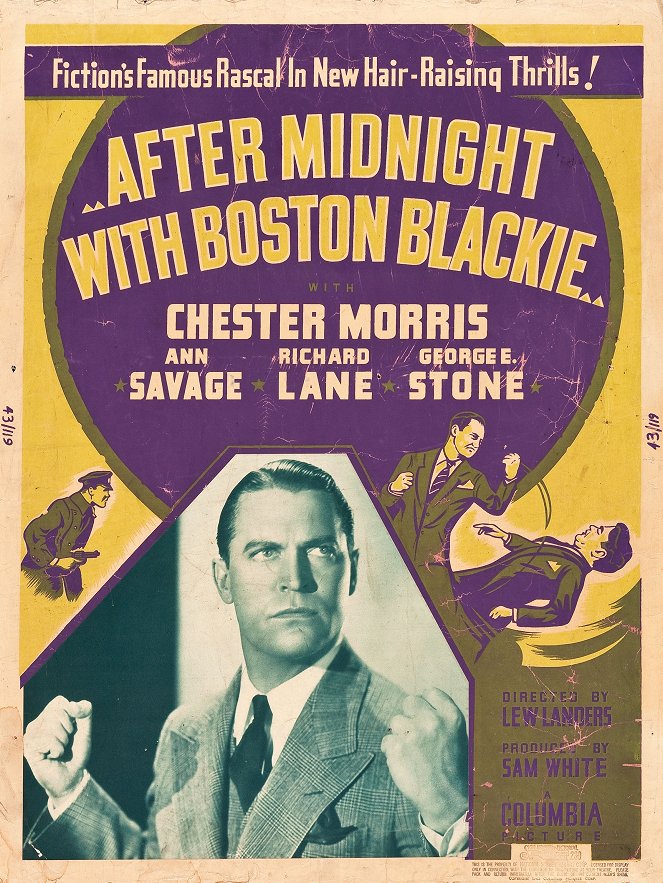 After Midnight with Boston Blackie - Plakáty