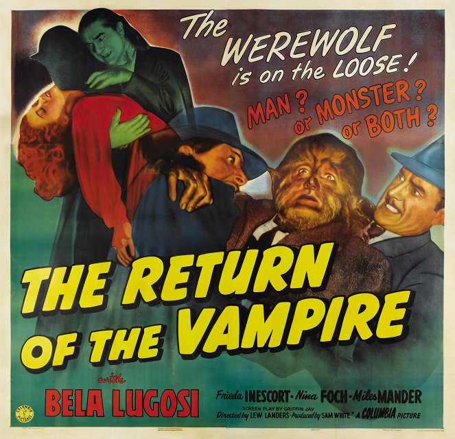 The Return of the Vampire - Plakáty