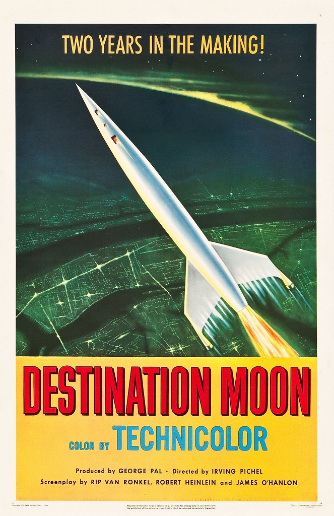 Destination Moon - Plakáty