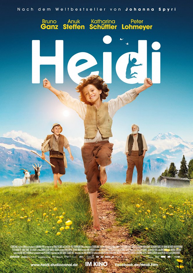 Heidi, děvčátko z hor - Plakáty