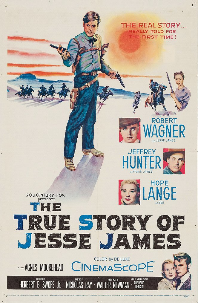 The True Story of Jesse James - Plakáty