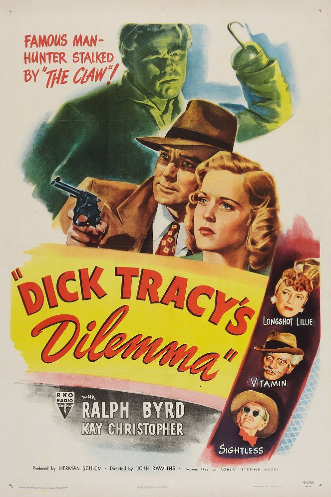 Dick Tracy's Dilemma - Plakáty
