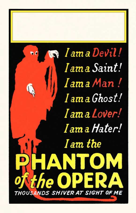 Fantom opery - Plakáty