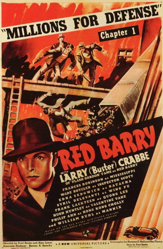 Red Barry - Plakáty