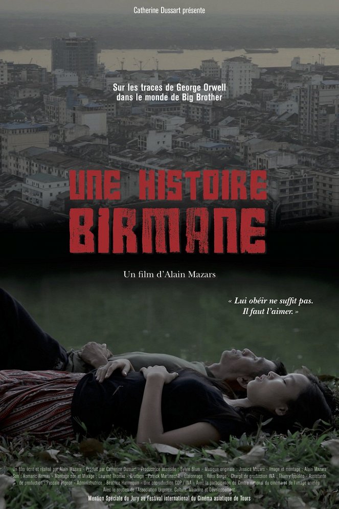 Une histoire birmane - Plakáty