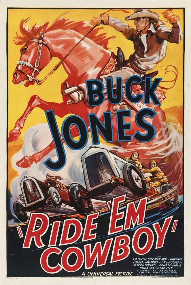 Ride 'Em Cowboy - Plakáty