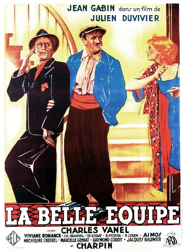 La Belle Équipe - Plakáty