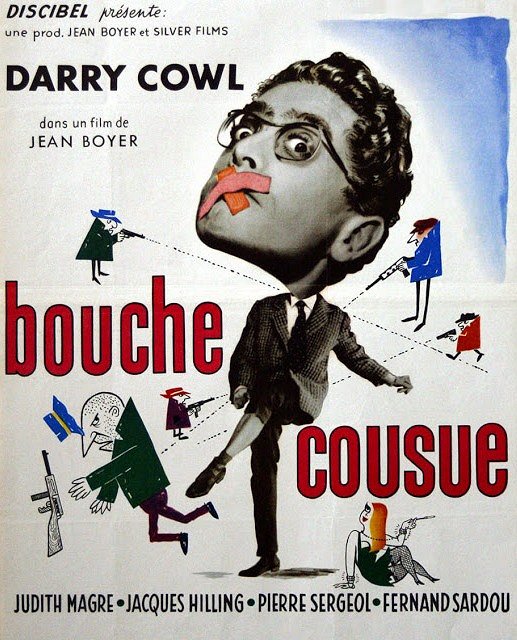 Bouche cousue - Plakáty