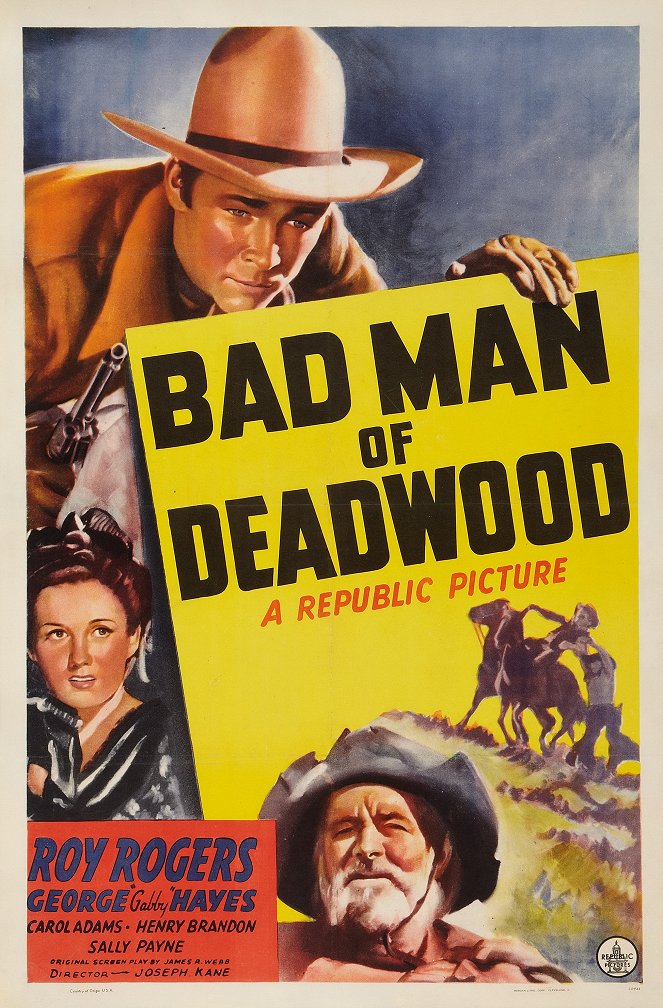 Bad Man of Deadwood - Plakáty
