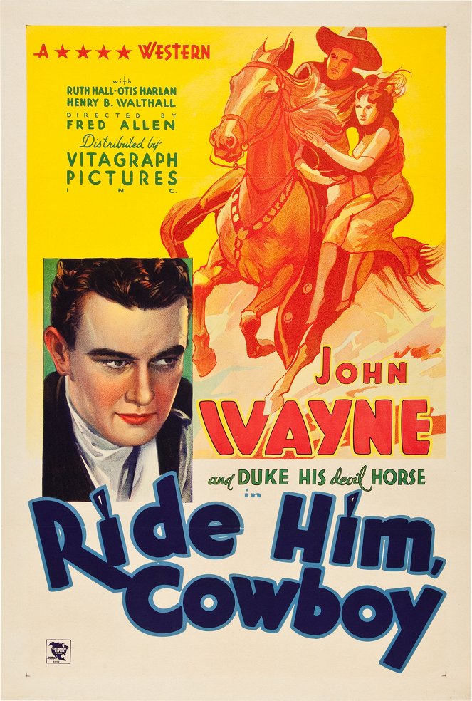 Ride Him, Cowboy - Plakáty