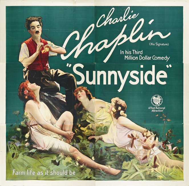 Chaplin vesnickým hrdinou - Plakáty