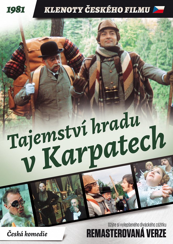 Tajemství hradu v Karpatech - Plakáty