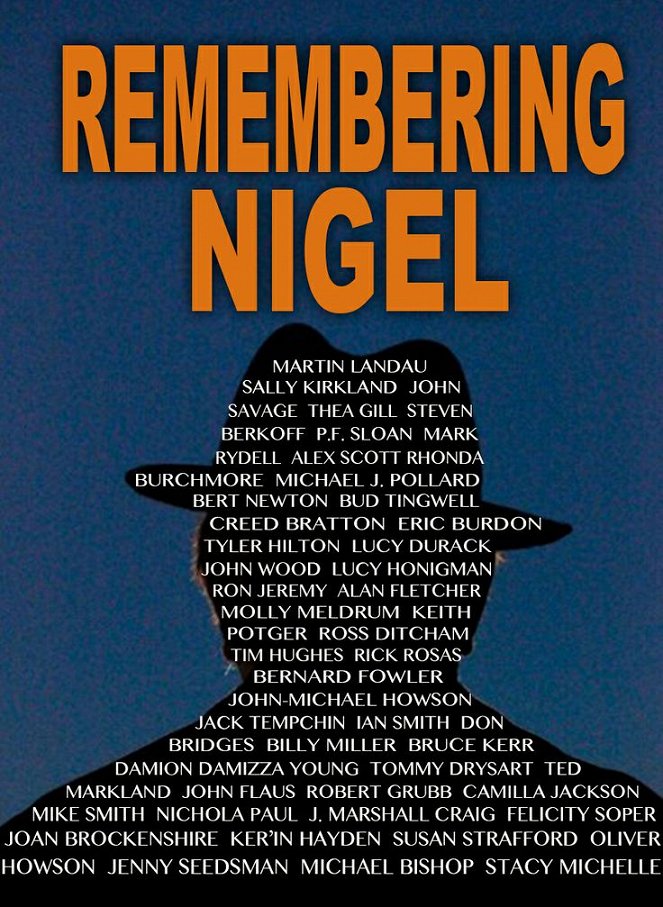 Remembering Nigel - Plagáty