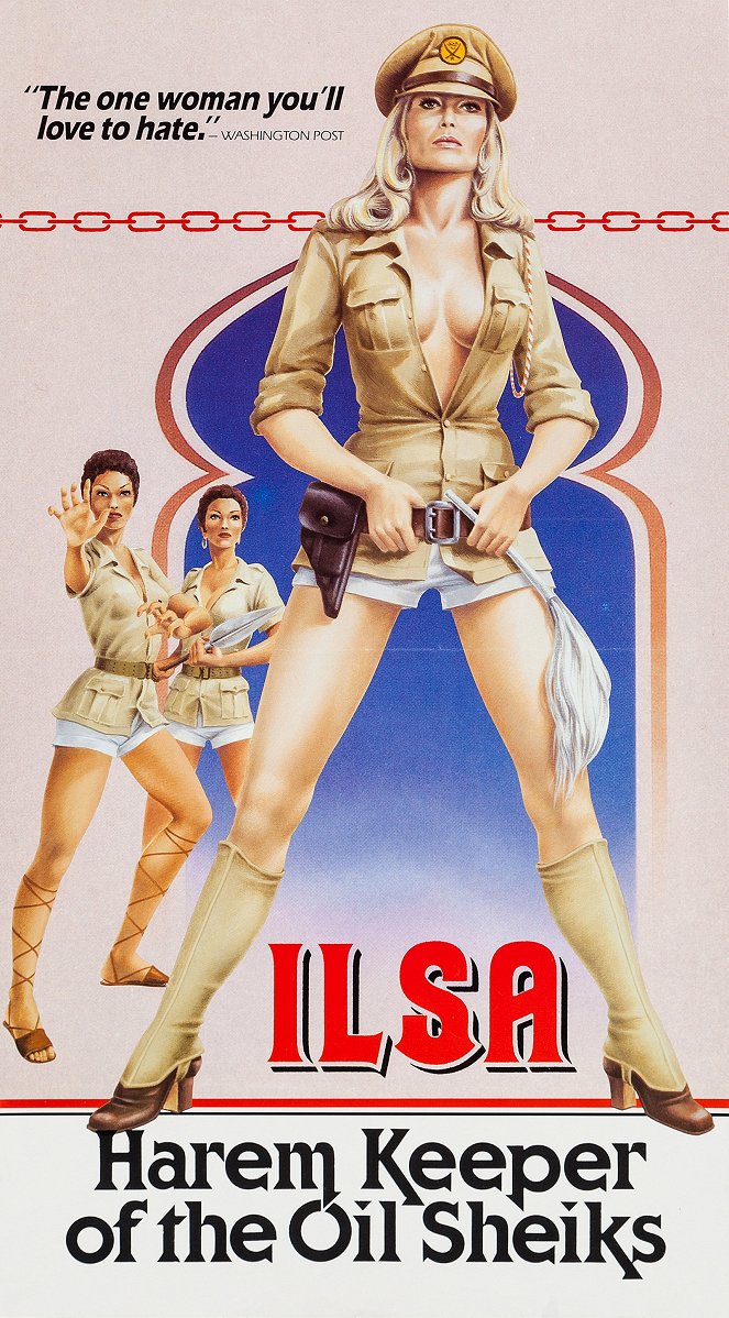 Ilsa, strážkyně harému naftového šejka - Plakáty