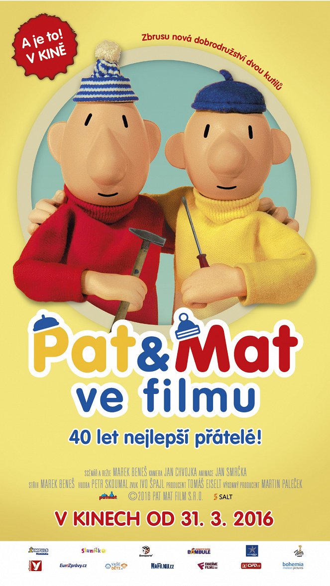 Pat a Mat ve filmu - Plakáty