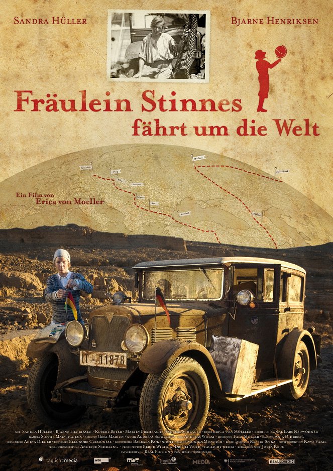 Fräulein Stinnes fährt um die Welt - Plakáty