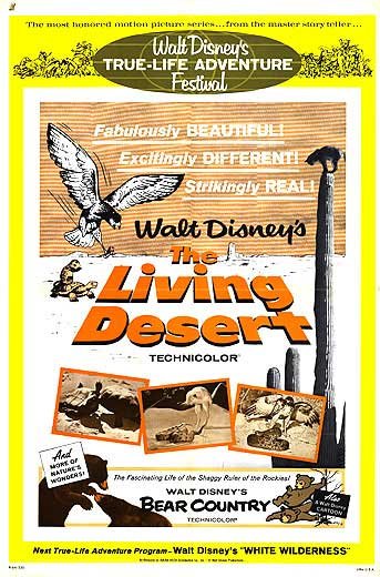 Živoucí poušť - Plakáty