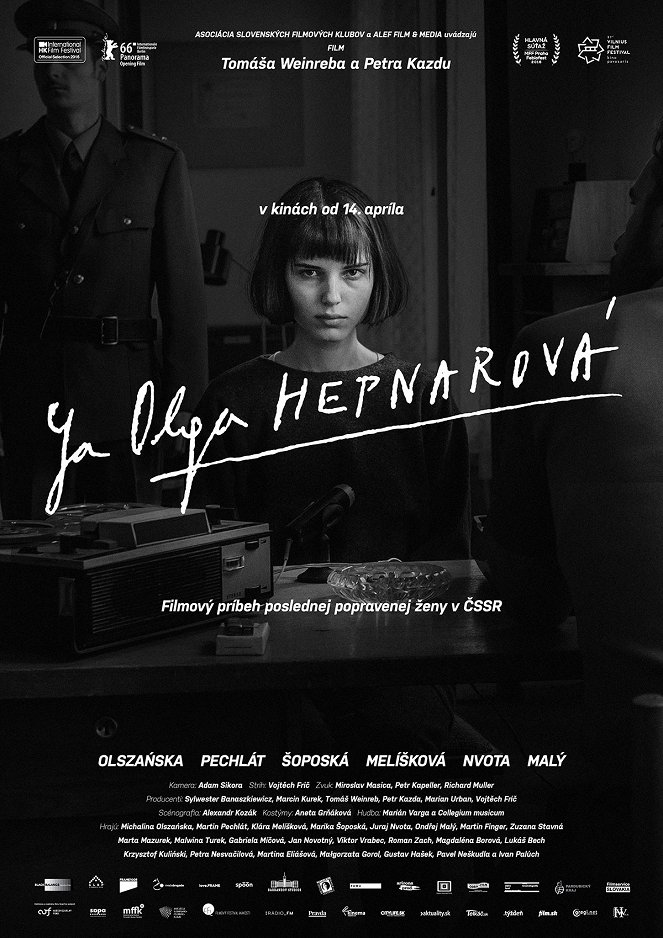 Já, Olga Hepnarová - Plakáty