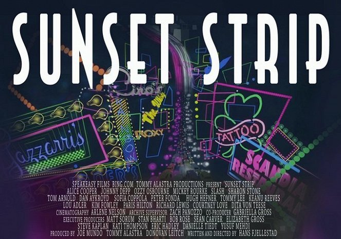 Sunset Strip - Plakáty